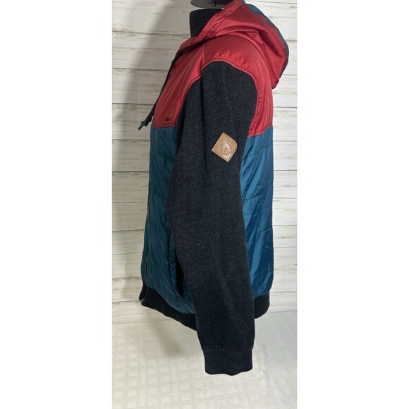 Volcom Outdoor Size LARGE Men Jacket Full Zip Poly Sweatshirt Skate ski snowboad - Picture 7 of 16